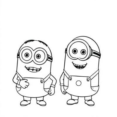 Dessins à colorier Minion