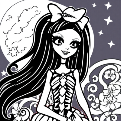 Coloriages MONSTER HIGH