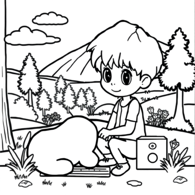 Coloriage : coloriages sur ordinateur pour enfants