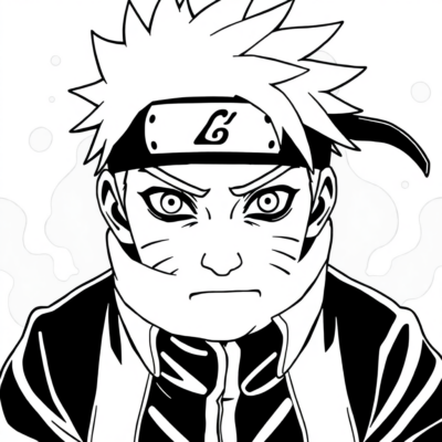 Dessins à colorier Naruto
