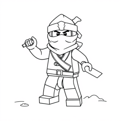 Livre de coloriage : coloriages Ninjago