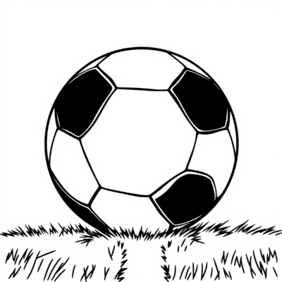Coloriages de football à imprimer