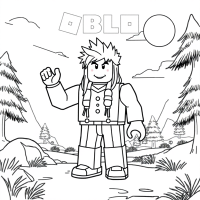 Coloriage : coloriages Roblox