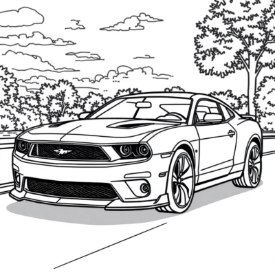 Coloriages Voiture