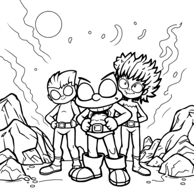 Super Zings : Livre de coloriage Série 7 Fun