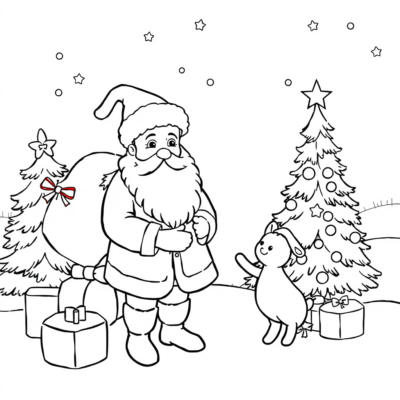 Coloriage : coloriages de Noël à imprimer pour les enfants