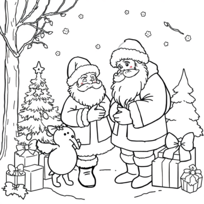 Coloriage : coloriages de Noël à imprimer