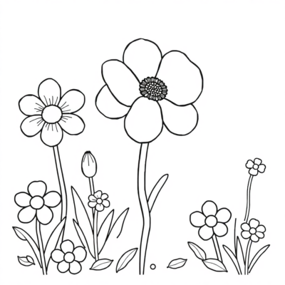 Livre de coloriage : coloriages printaniers pour enfants à imprimer