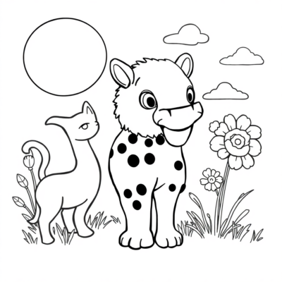 Livre de coloriage : coloriages avec des numéros pour enfants