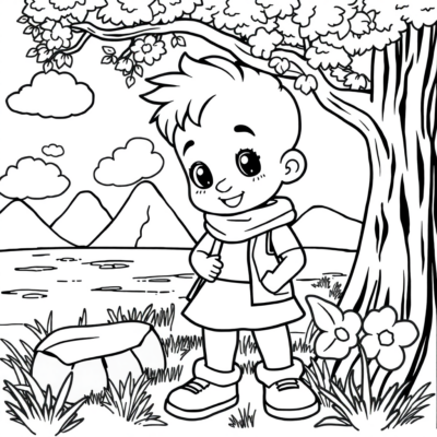 Coloriage : coloriages énigmes pour enfants
