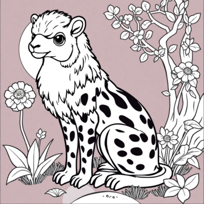 Livre de coloriage : coloriages d’animaux