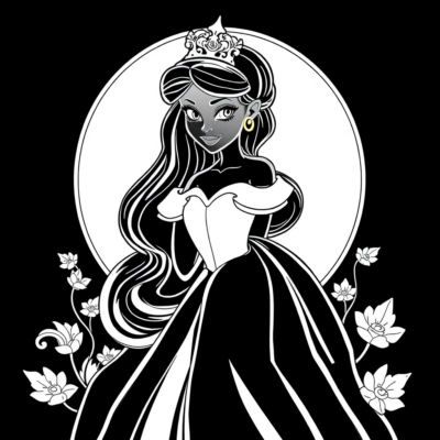 Livre de coloriage : princesses