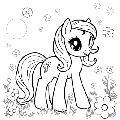 Coloriage My Little Pony