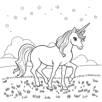 Coloriages des Poneys