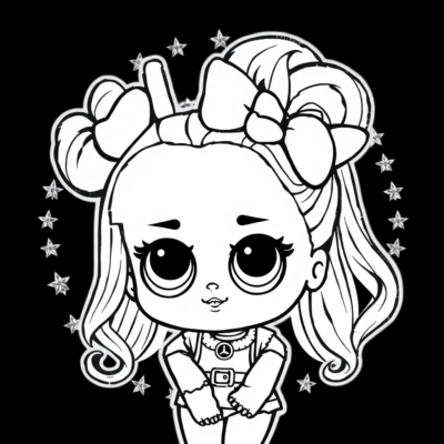 Livre de coloriage pour une fille de 5 ans