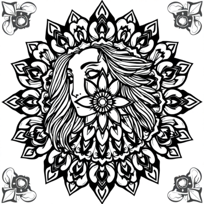 Mandalas à colorier pour enfants