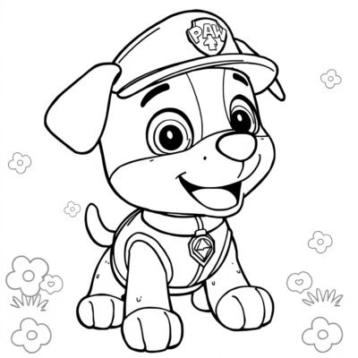 Marshall Pat’ Patrouille Coloriages