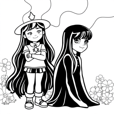 Mia et Moi Coloriages