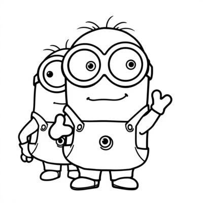 Coloriage Minions
