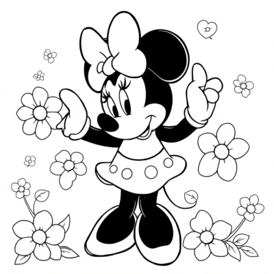Minnie Coloriages