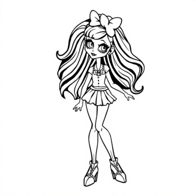 Monster High Coloriage