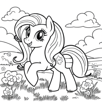Livre de coloriage : My Little Pony