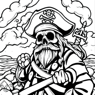 Pirate coloriage