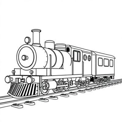 Dessins de trains