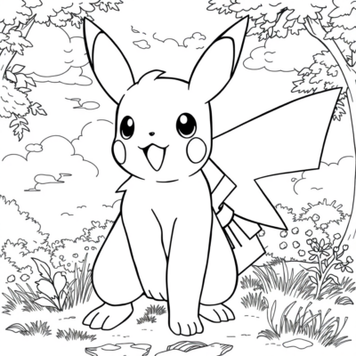 Coloriage : coloriage Pokémon