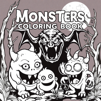 Monstres coloriage