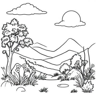 Coloriage : coloriages simples à imprimer pour enfants