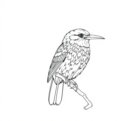 Oiseaux coloriages