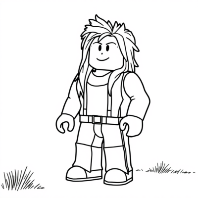 Livre de coloriage : Roblox livre de coloriage