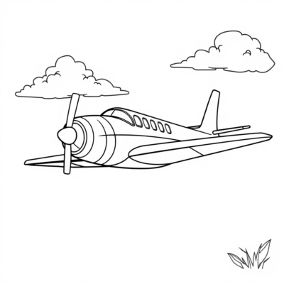 Livre de coloriage : avions, livres de coloriage pour enfants