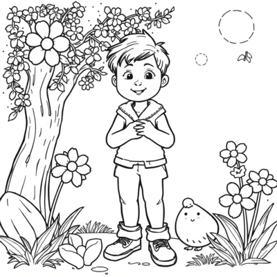 Livre de coloriage : savoir vivre pour les enfants