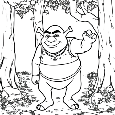 Shrek Coloriages