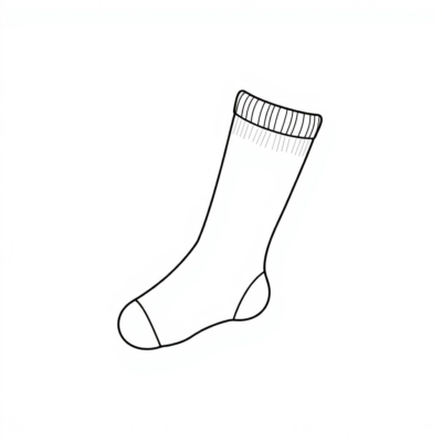 Chaussettes Colorier