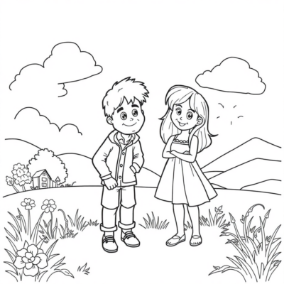 Livre de coloriage : pages de coloriage pour enfants