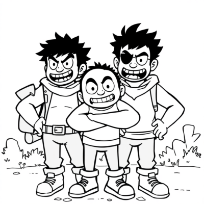 Coloriages : coloriages Stumble Guys