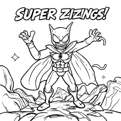 Super Zings Coloriages