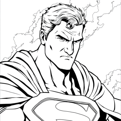 Superman Colorier
