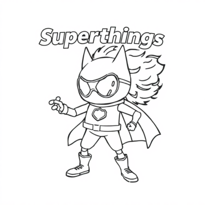 Superthings Coloriage