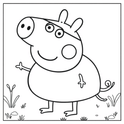 Livre de coloriage Peppa Pig à imprimer