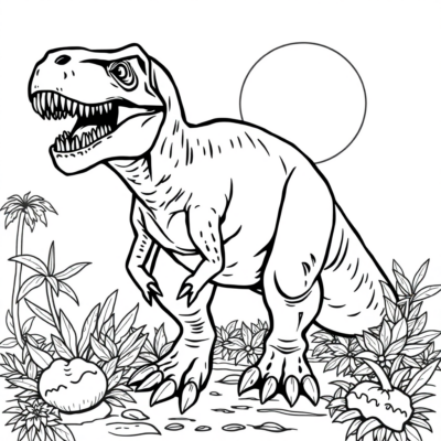 Colorier T-Rex