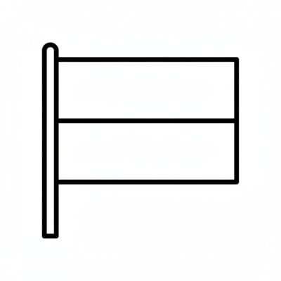 Dessin de la Drapeau Polonais