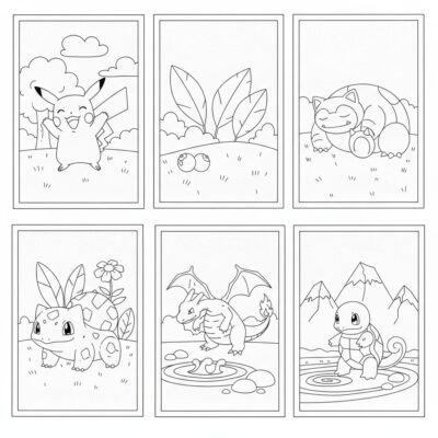 Coloriez: coloriages à imprimer Pokemon