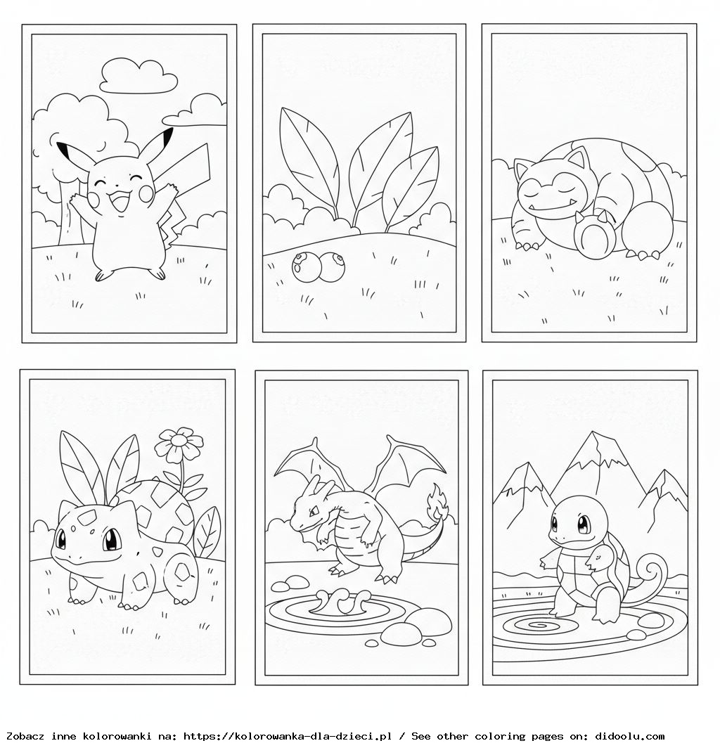 Coloriez: coloriages à imprimer Pokemon