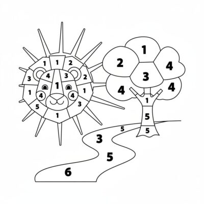 Coloring par numéros