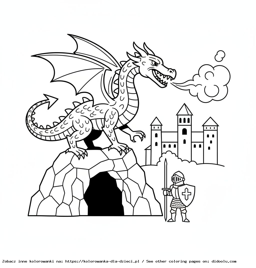 Colorier le Dragon de Wawel