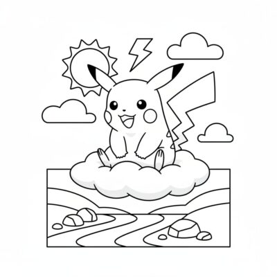Coloriage à imprimer Pokemon